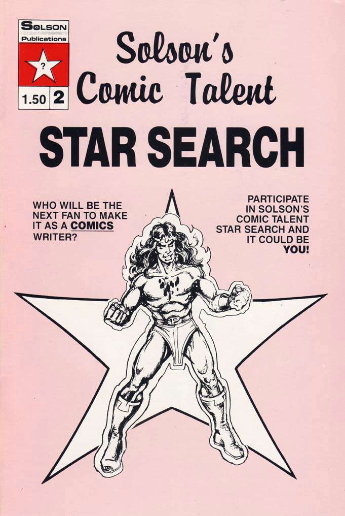 Solson’s Comic Talent Starsearch #2