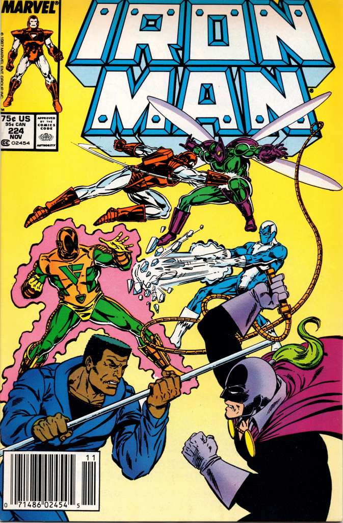 Iron Man (1st Series) #224 Newsstand Edition