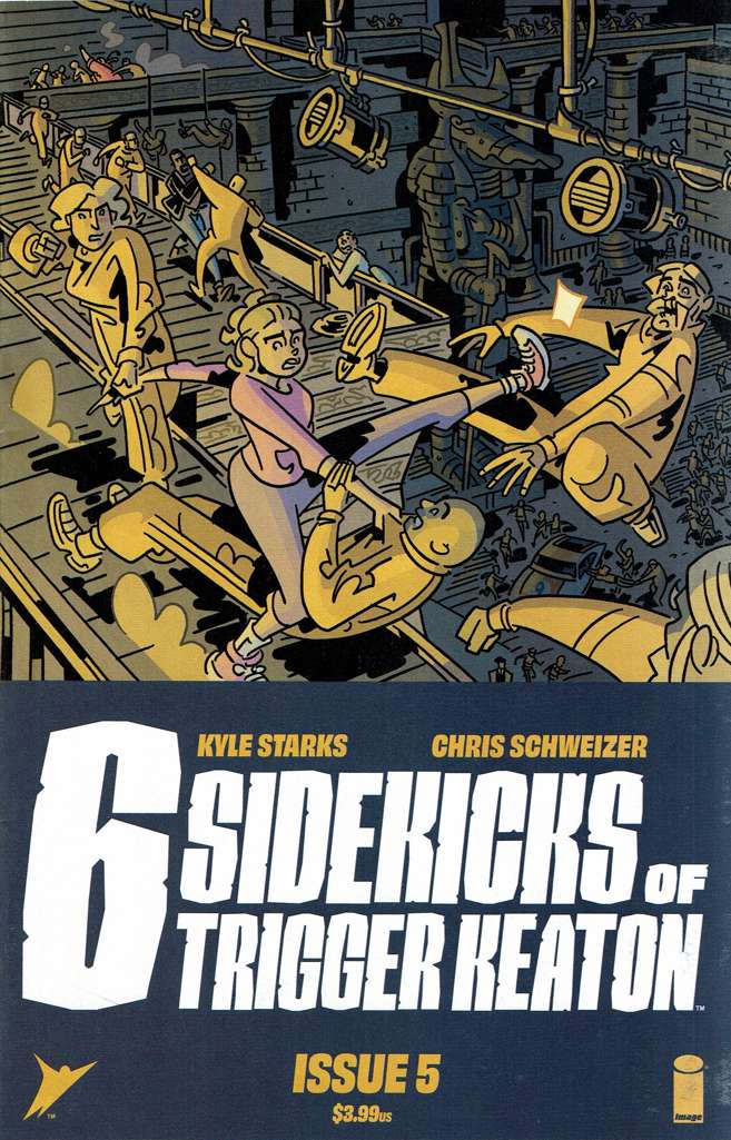 Six Sidekicks of Trigger Keaton #5 Variation A