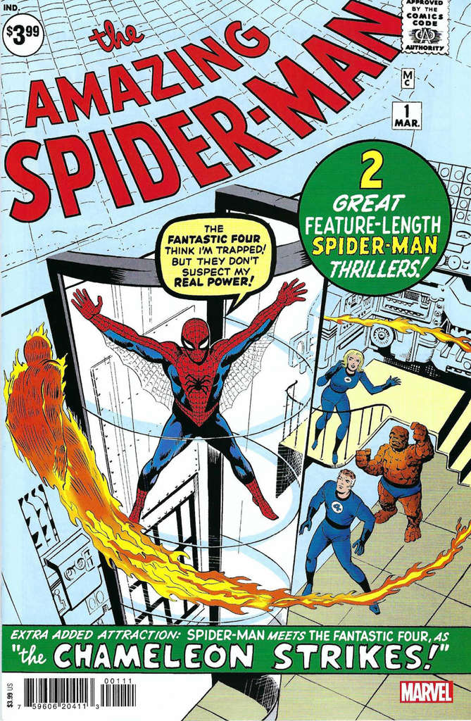 The Amazing Spider-Man #1 Variation B