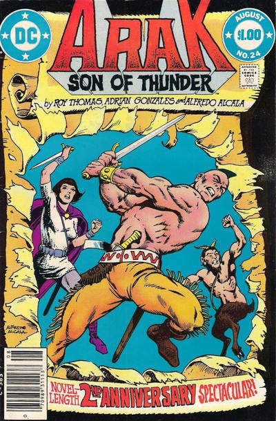 Arak Son of Thunder #24 Newsstand Edition