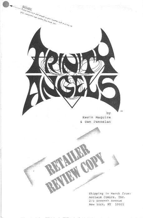 Trinity Angels Ashcan #1