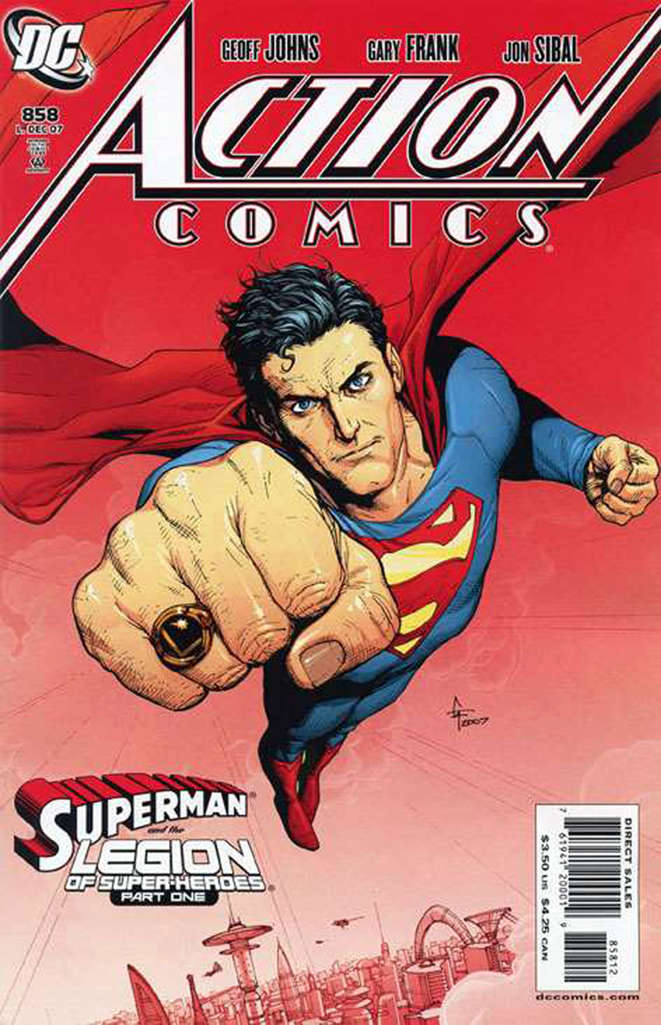 Action Comics #858  - 2nd printing