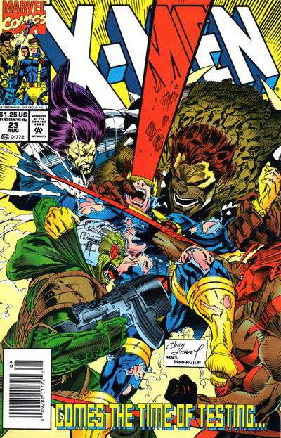 X-Men (2nd Series) #23 Newsstand Edition