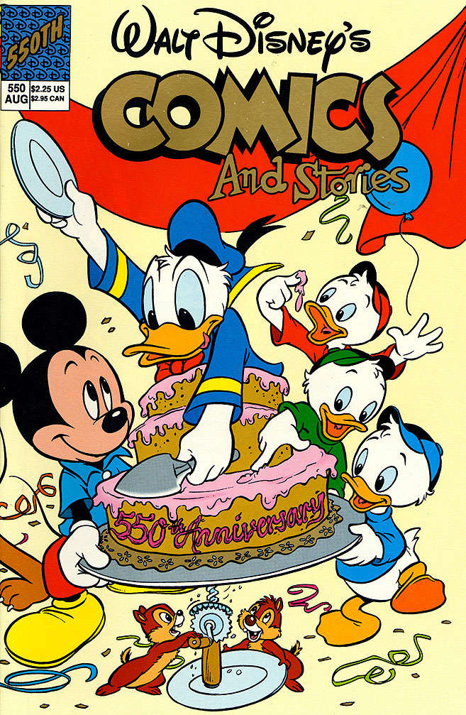 Walt Disney’s Comics and Stories #550