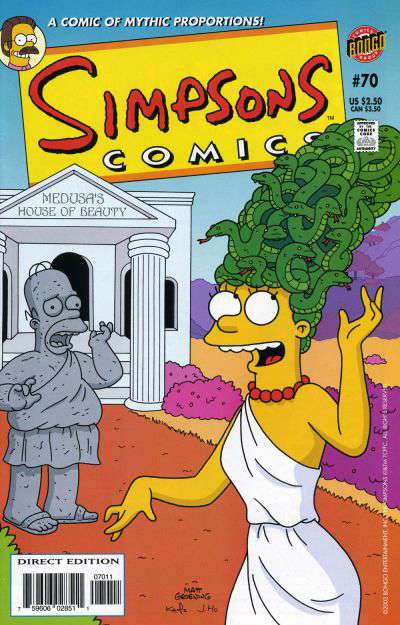 Simpsons Comics #70