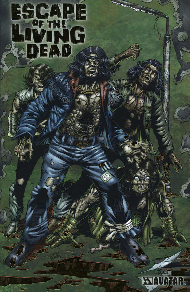 Escape of the Living Dead #1 Variation G