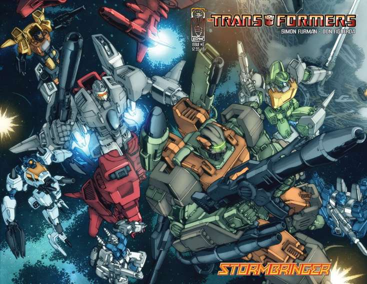 The Transformers: Stormbringer #3 Variation A