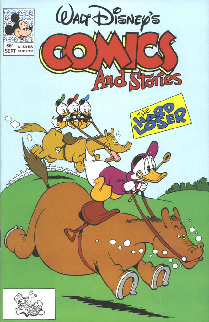 Walt Disney’s Comics and Stories #551
