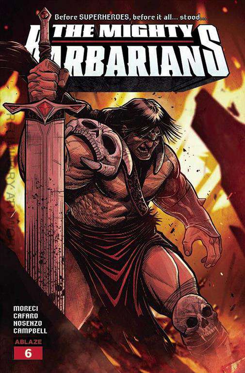 The Mighty Barbarians #6 Variation C