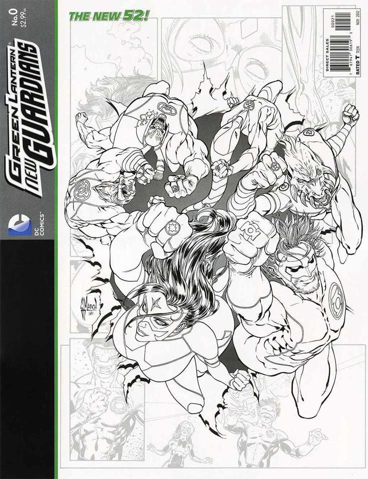 Green Lantern: New Guardians #0 Variation A