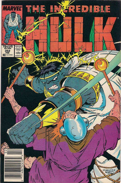 The Incredible Hulk #352 Newsstand Edition