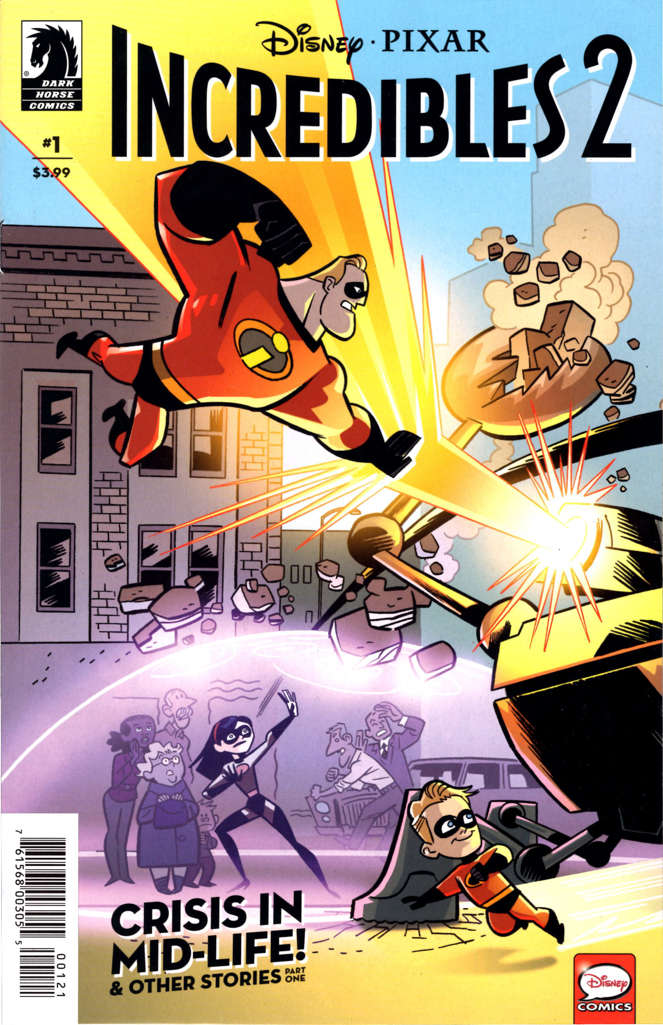 Incredibles 2: Crisis in MId-Life! & Other Stories #1 Variation A