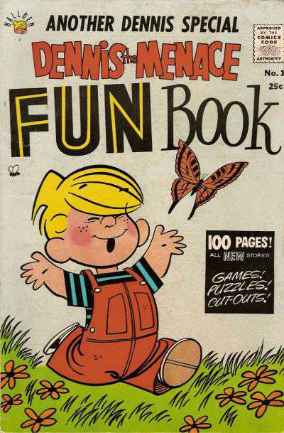 Dennis the Menace Fun Book