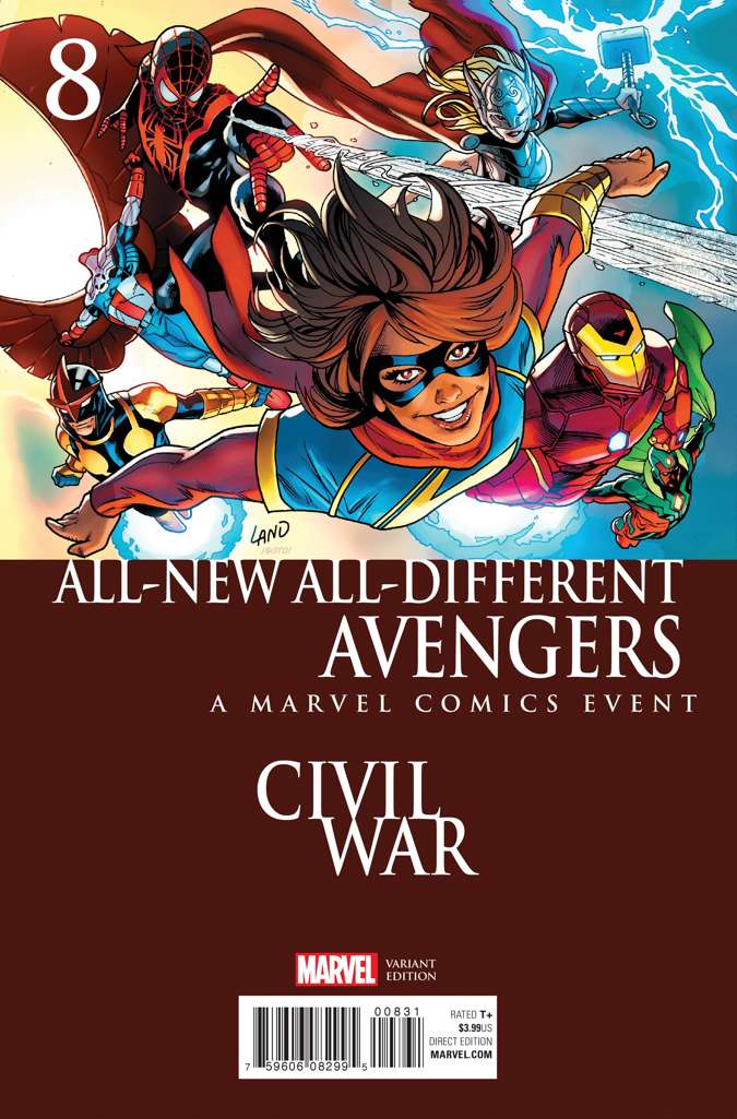 All-New, All-Different Avengers #8 Variation A