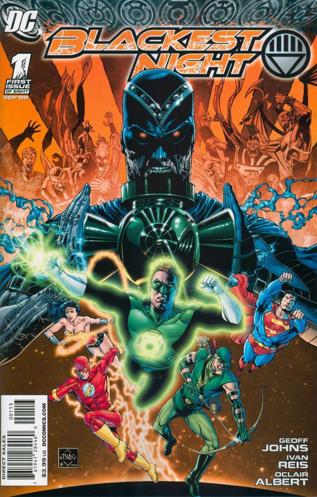 Blackest Night #1  - 3rd printing