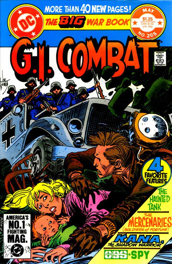 G.I. Combat #265 Newsstand Edition