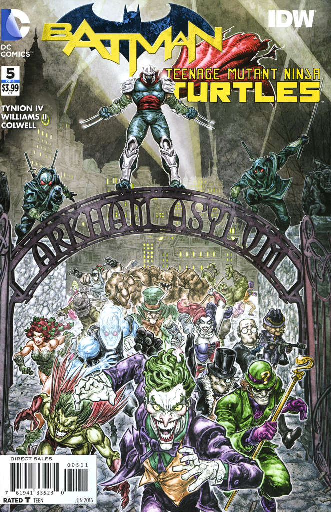 Batman/Teenage Mutant Ninja Turtles #5