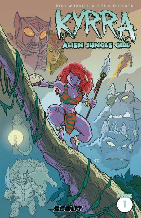 Kyrra Alien Jungle Girl Book #1