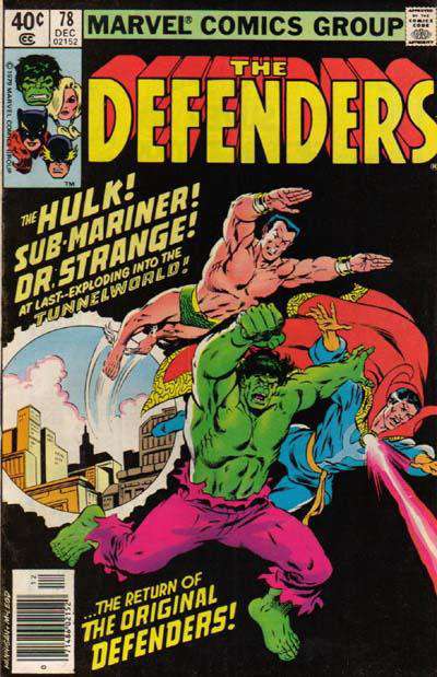 The Defenders #78 Newsstand Edition