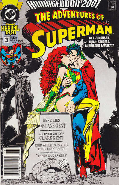 Adventures of Superman Annual #3 Newsstand Edition
