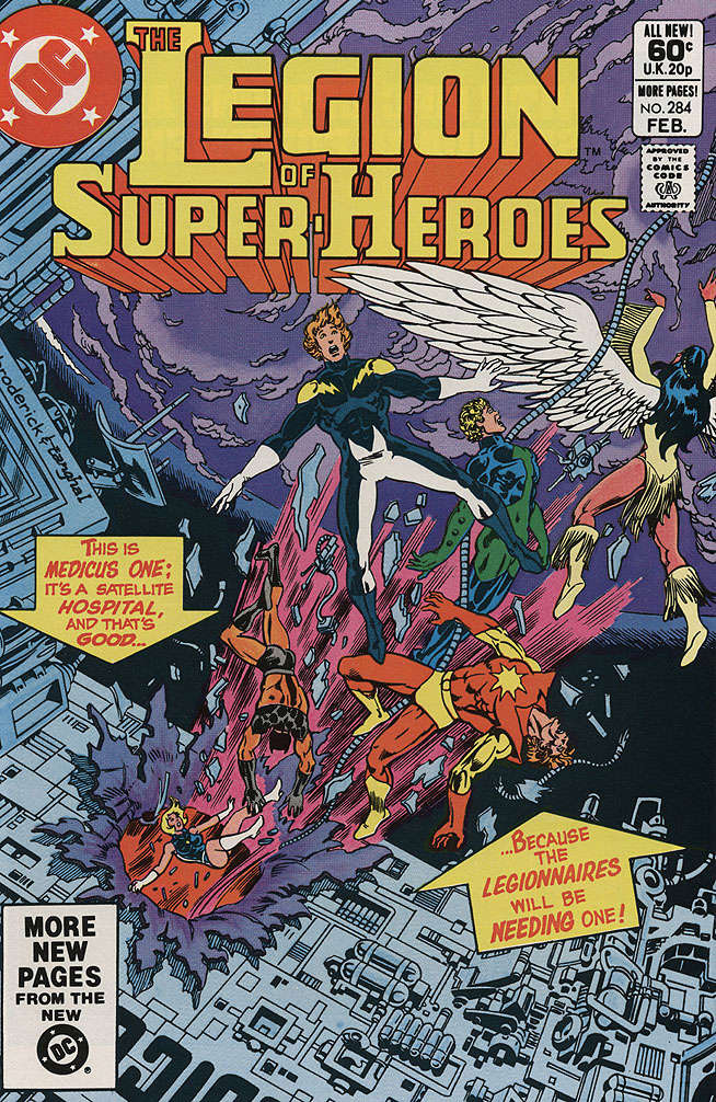 The Legion of Super-Heroes (2nd Series) #284
