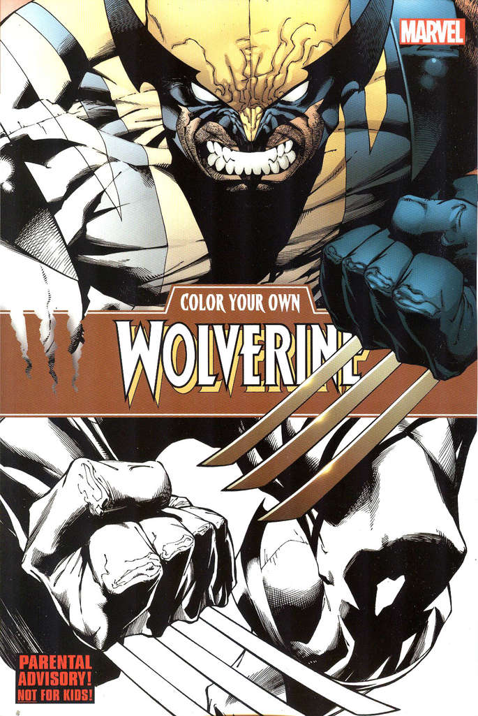 Color Your Own Wolverine #1