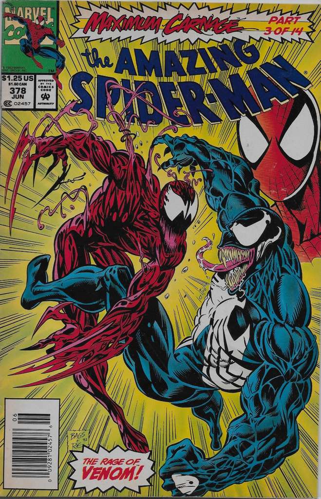 The Amazing Spider-Man #379 Newsstand Edition