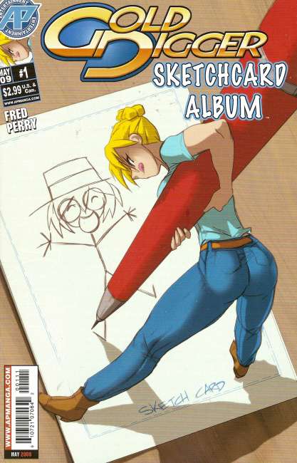 Gold Digger Sketchcard Album
