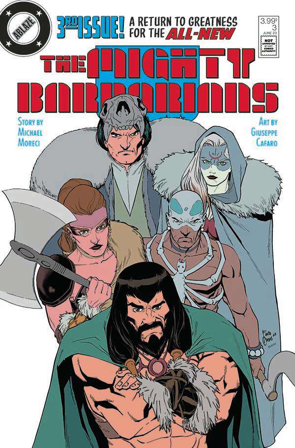 The Mighty Barbarians #3 Variation D