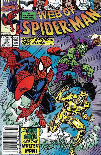 The Web of Spider-Man #66 Newsstand Edition