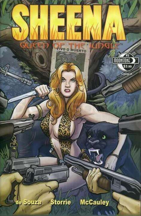 Sheena, Queen of the Jungle (Moonstone) #2 Variation A