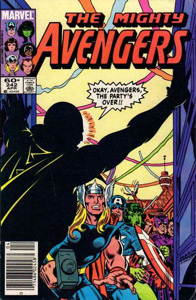 The Avengers #242 Newsstand Edition