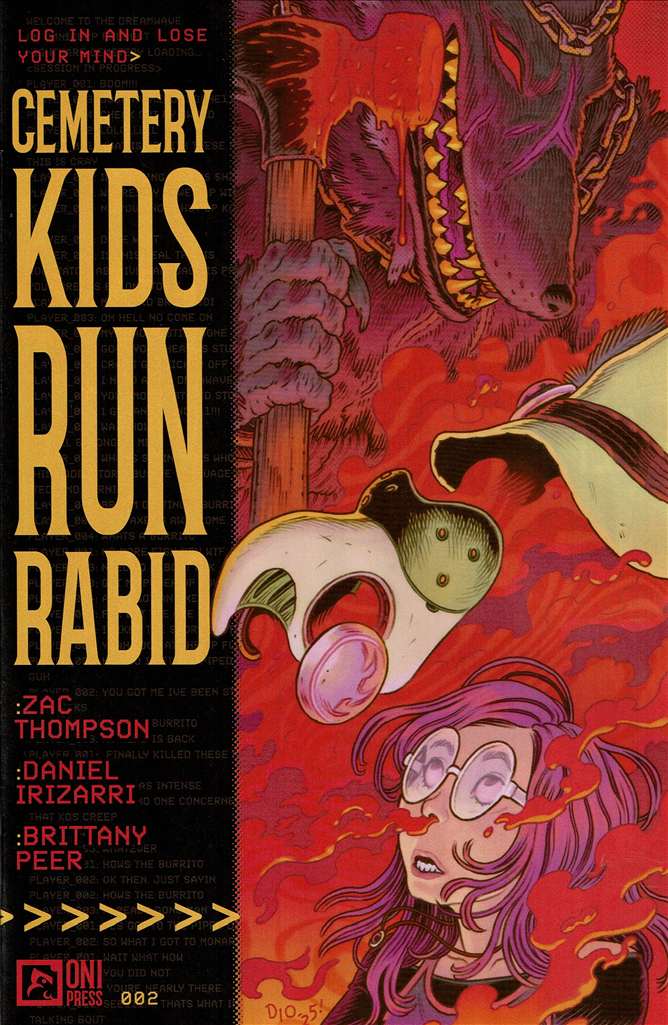 Cemetery Kids Run Rabid #2 Variation A