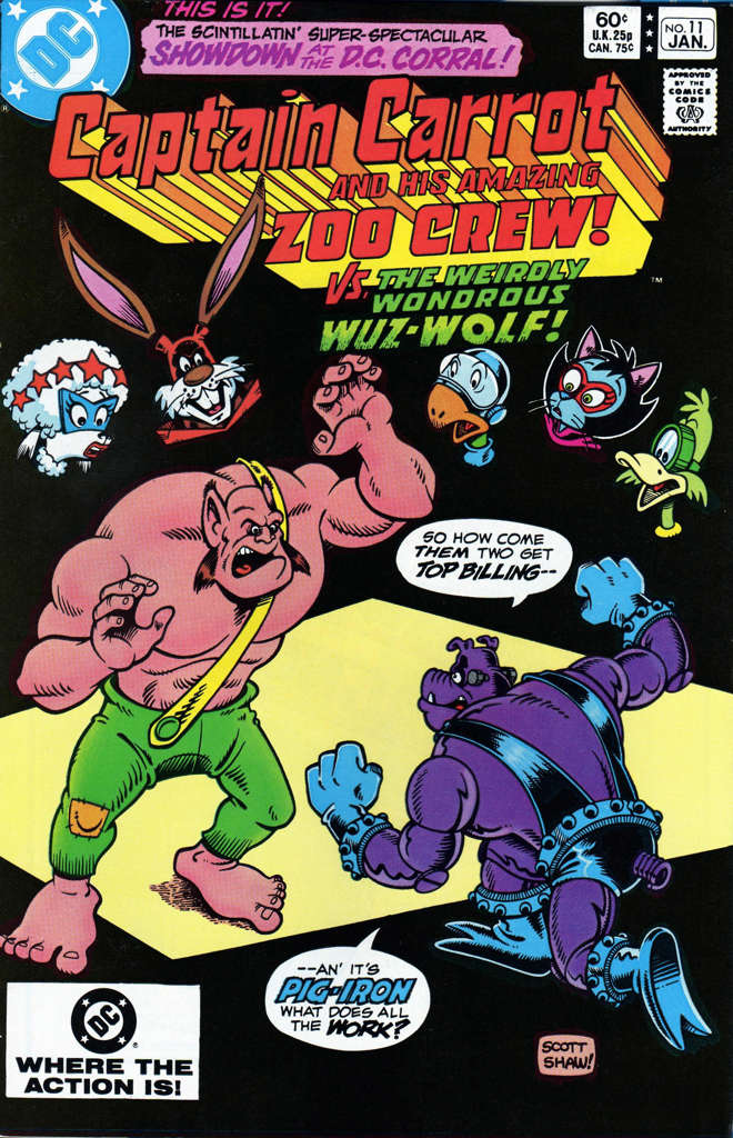 Captain Carrot and His Amazing Zoo Crew #11