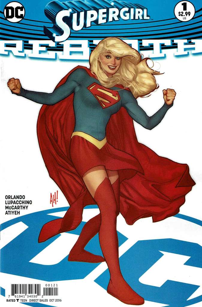 Supergirl: Rebirth #1 Variation A