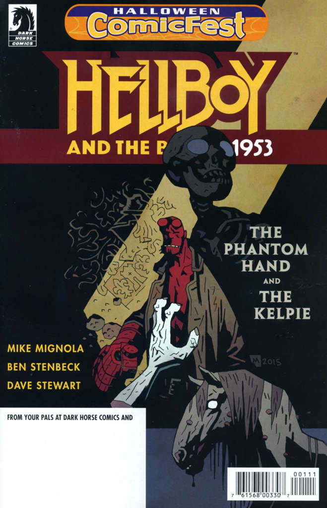 Hellboy and the B.P.R.D.: 1953—The Phantom Hand & the Kelpie #1  - 2nd printing