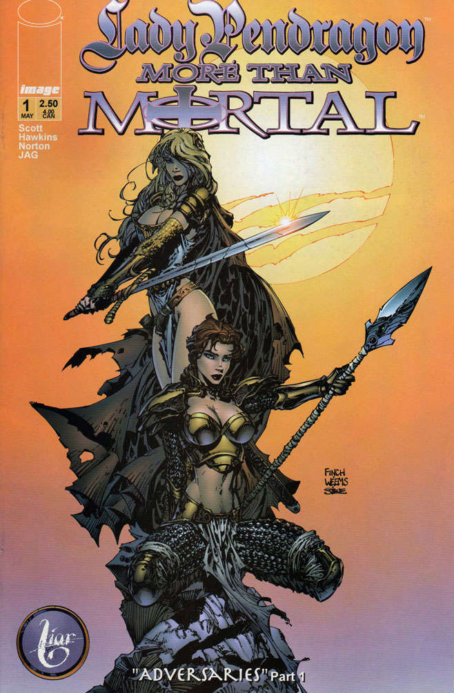 Lady Pendragon/More than Mortal #1 Variation C