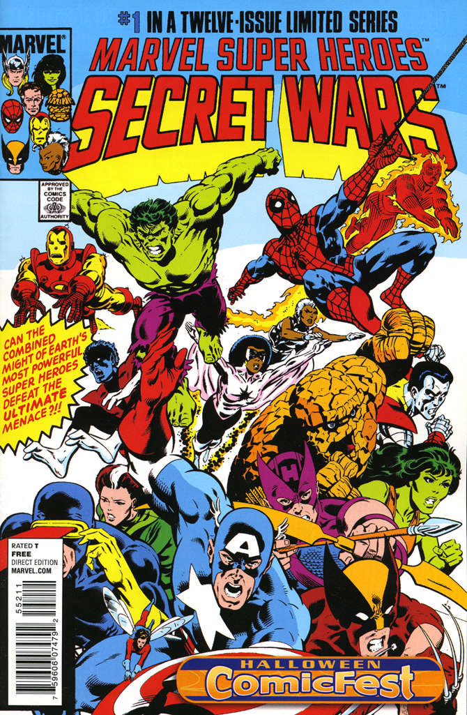 Marvel Super Heroes Secret Wars #1  - 4th printing