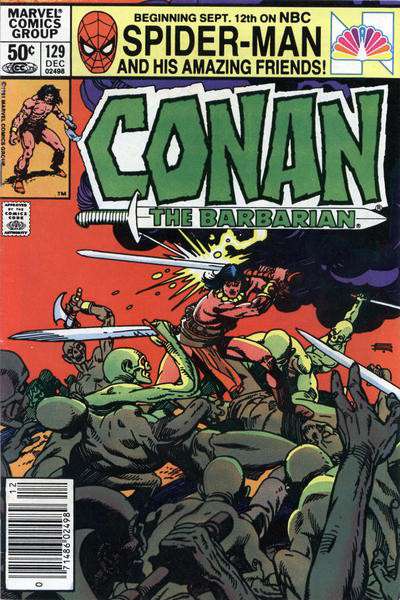 Conan the Barbarian #129 Newsstand Edition