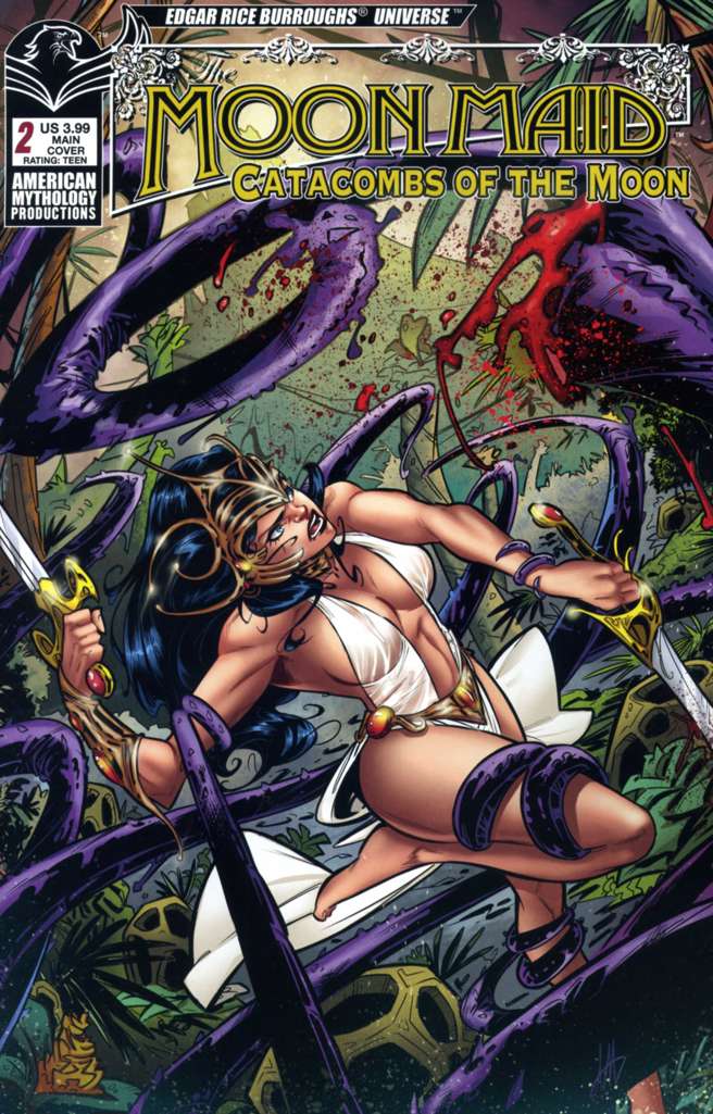 The Moon Maid: Catacombs of the Moon (Edgar Rice Burroughs’…) #2