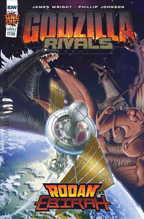 Godzilla Rivals: Rodan Vs. Ebirah #1 Variation A