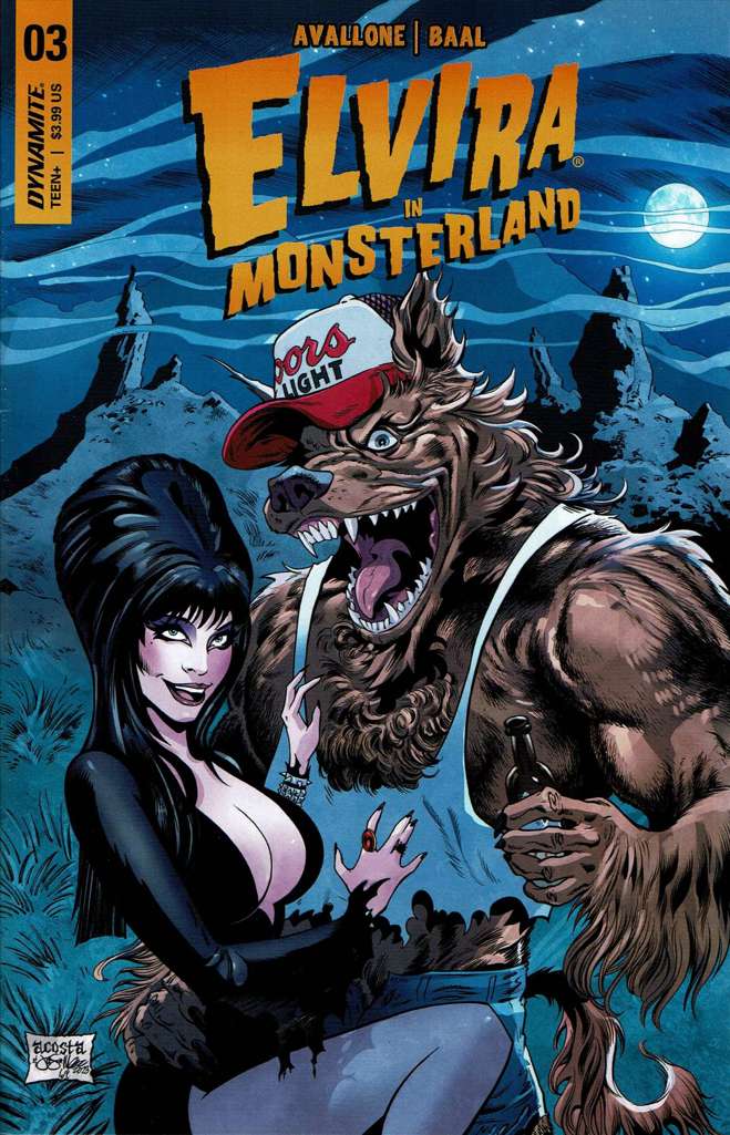 Elvira in Monsterland #3 Variation A