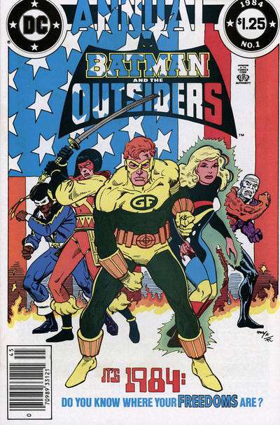 Batman and the Outsiders Annual #1 Newsstand Edition