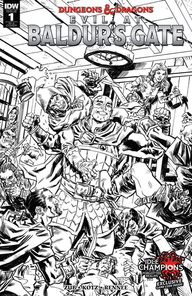 Dungeons & Dragons: Evil at Baldur’s Gate #1 Variation C