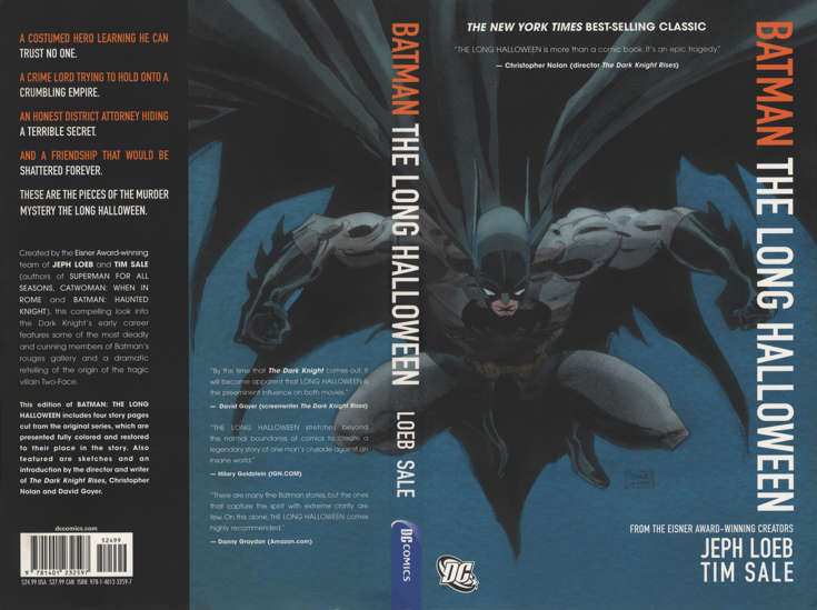 Batman: The Long Halloween Book #1  - 11th printing