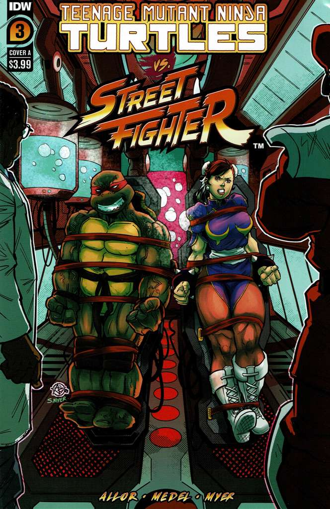 Teenage Mutant Ninja Turtles Vs. Street Fighter #3 Variation A