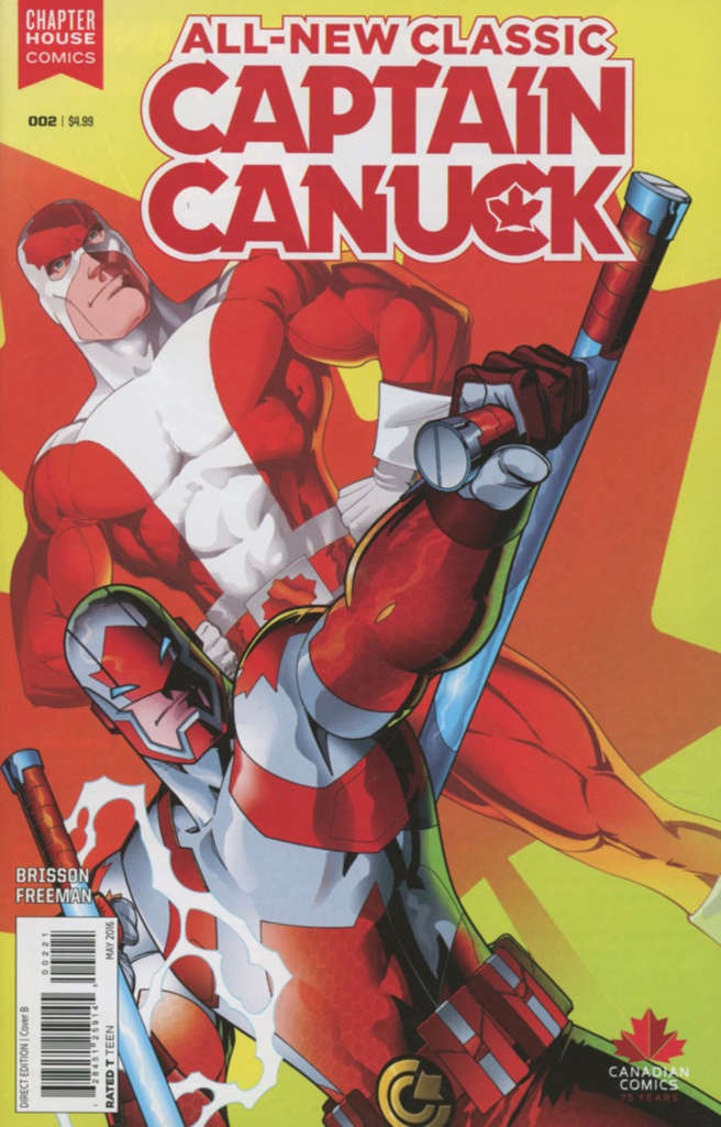 All-New Classic Captain Canuck #2 Variation B