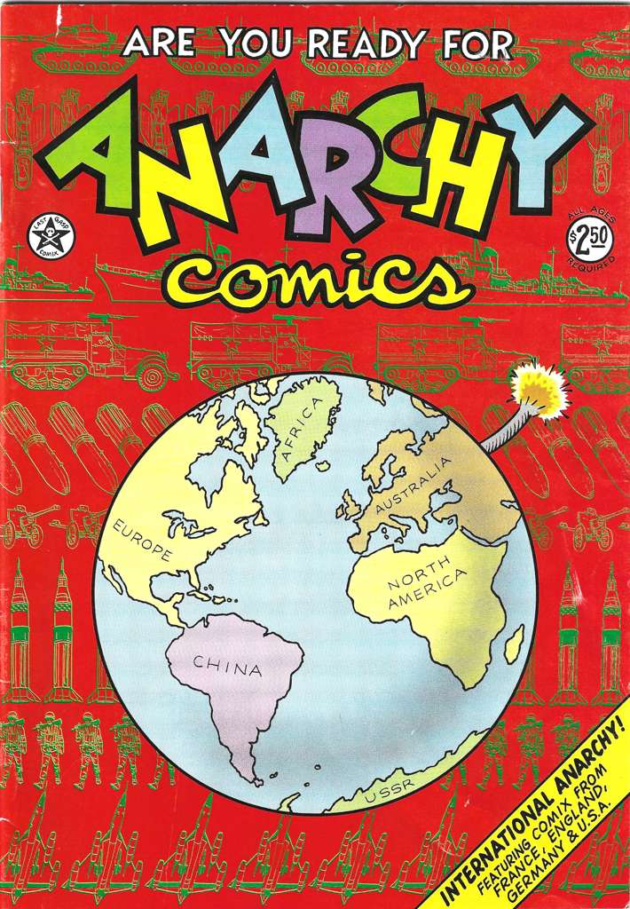 Anarchy Comics #1  - 3rd printing