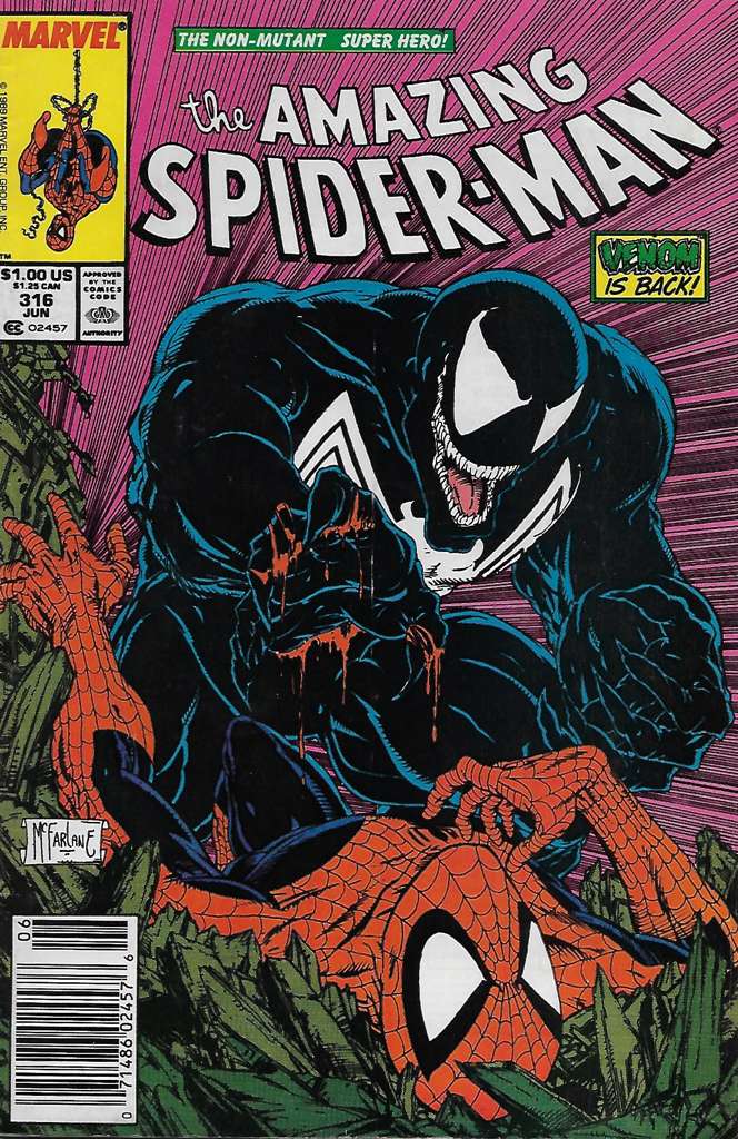 The Amazing Spider-Man #316 Newsstand Edition